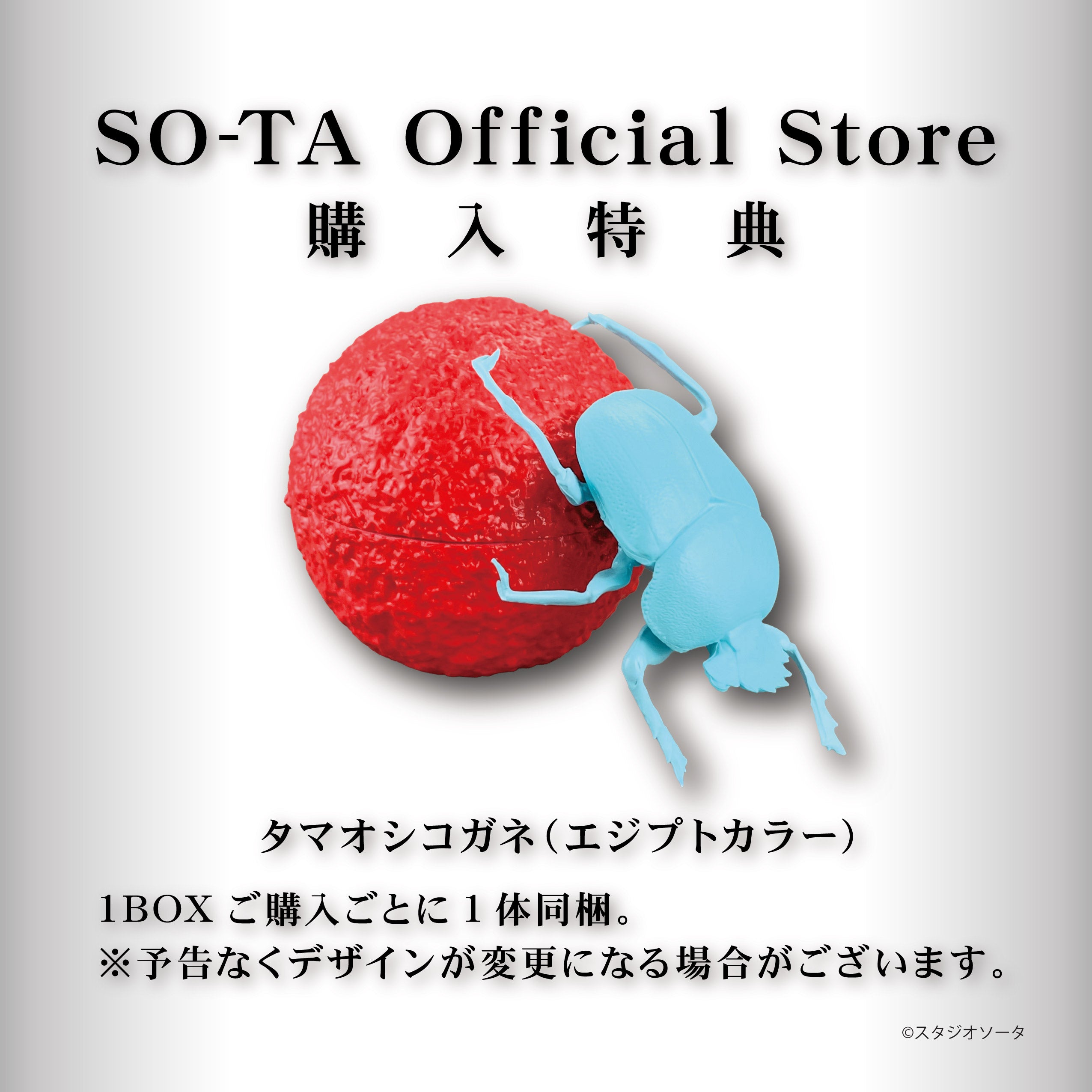 【予約受付終了】アニマリエコレクション 1/1 フンコロガシ(再販)【1BOX/4個入】《予約:2024年7月下旬発送予定》