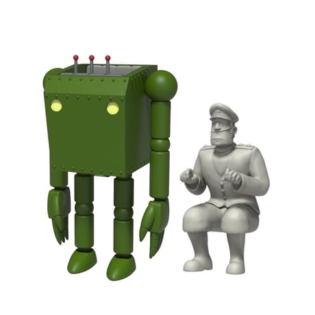 【予約受付終了】未来少年コナン アクションロボノイド【1BOX/4個入】《予約:2023年3月下旬発送予定》