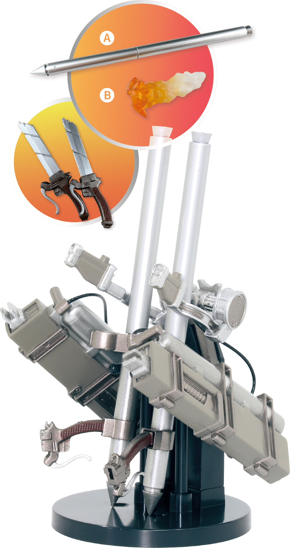 【予約受付終了】進撃の巨人 1/12立体機動装置ver.1.5(再販)【1BOX/4個入】《予約:2025年8月下旬発送予定》