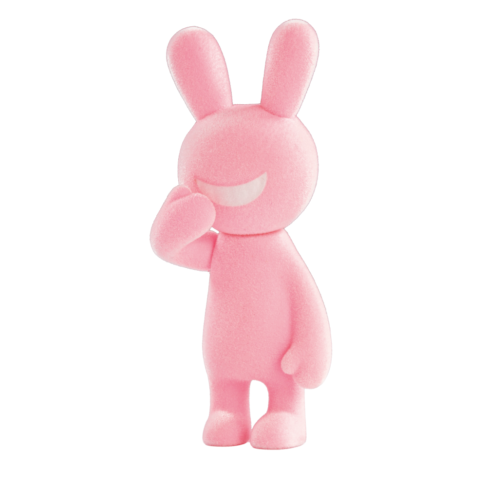 BLACK RABBiT ぬいぐるみ テスト販売バージョン ぬいぐるみ（テスト） （□BLACK RABBiT ぬいぐるみ テスト販売