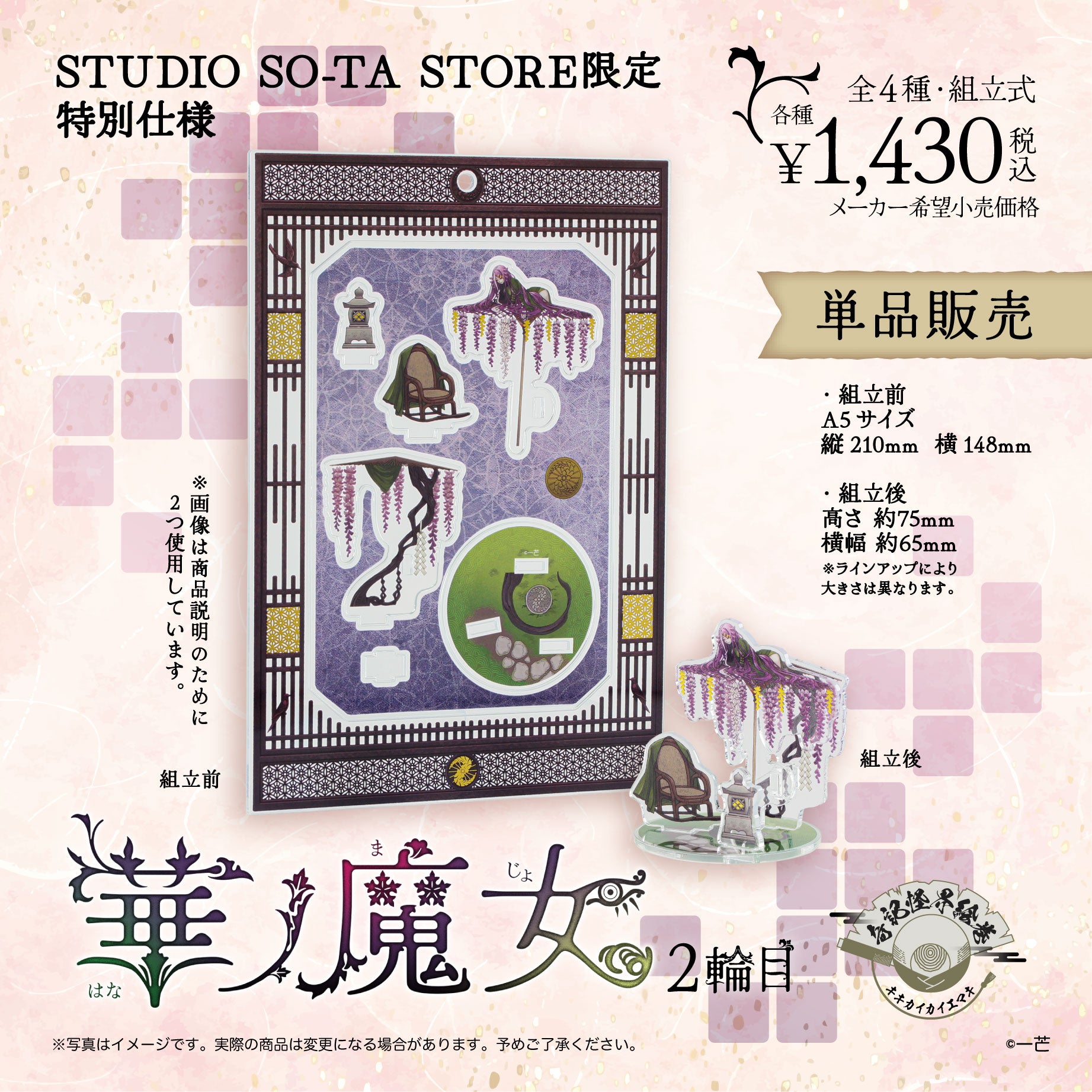 【予約受付中】【STUDIO SO-TA STORE限定 特別仕様】 華ノ魔女 2輪目(単品販売)《予約：2026年11月下旬発送予定》